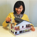 1/35の家屋模型、イメージ作りや配置相談に　アイ・ビー・アイ