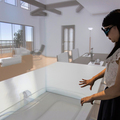 コンピュータシステム研究所、自分の手も人も見えるVRシステム