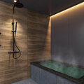 アステック× KOHLER、「黒のバスルーム」コラボ開発