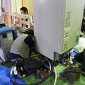 エコキュートとパワコンの施工技術競う