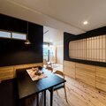 マンションの一室をリノベ、和モダン空間を創出