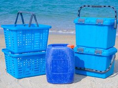 リングスター、海洋プラ使った工具箱発売　1個販売で対馬に100円寄付