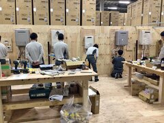 キンライサー、物流センター内に「トレーニングセンター」開設　職人を5年後300人体制へ