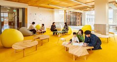 廃校をリノベ、交流の場所に　再エネ導入進む秋田県で地域貢献
