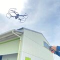 屋根点検にドローン導入、カシワバラ・コーポレーション
