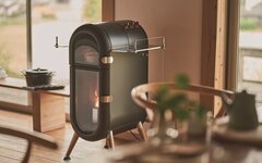 シモタニ、調理可能なペレットストーブ　オーブン機能付きで通年活用