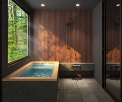 アステック、「旅館にあるような浴槽を」 ホテルライクな空間を自宅に