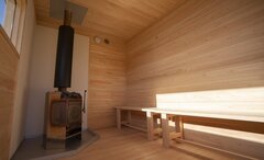 きのくに林産加工、工事不要のサウナゴヤ　紀州ヒノキを堪能