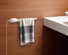 旭イノベックス、電気式タオル掛けで乾燥促進　生乾き臭の原因菌66％以上減