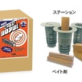 ジャパン建材、施工3分のシロアリ忌避剤、薬剤の効果は半永久的