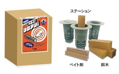ジャパン建材、施工3分のシロアリ忌避剤、薬剤の効果は半永久的