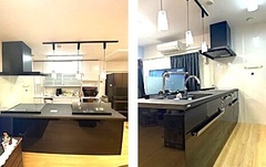 対面でも壁付けでも、暮らしやすく リシェルを使って提案バリエーション拡大