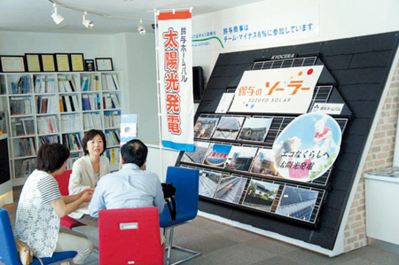 鈴与ホームパルの静岡店ショールーム