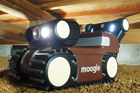 大和ハウス工業床下点検ロボット「moogle（モーグル）」