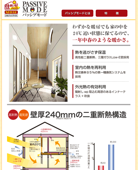 「ハイレベル」タイプで1坪6万円