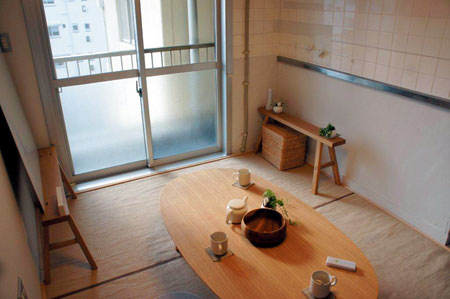 シェアハウスタイプ(写真上)と対面キッチンを配置したタイプ(写真下)