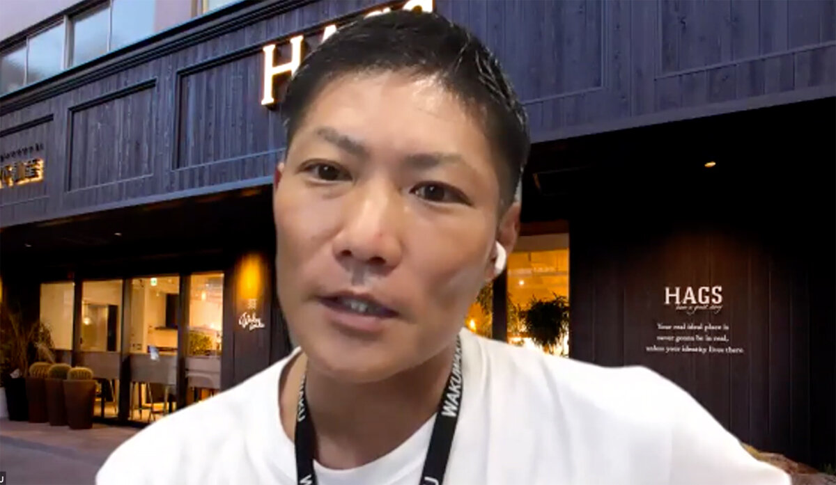 WAKUWAKUの鎌田友和社長