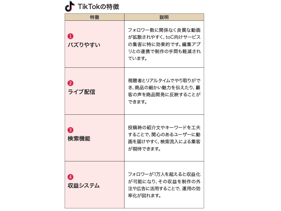 まいほむ　TikTokの特徴