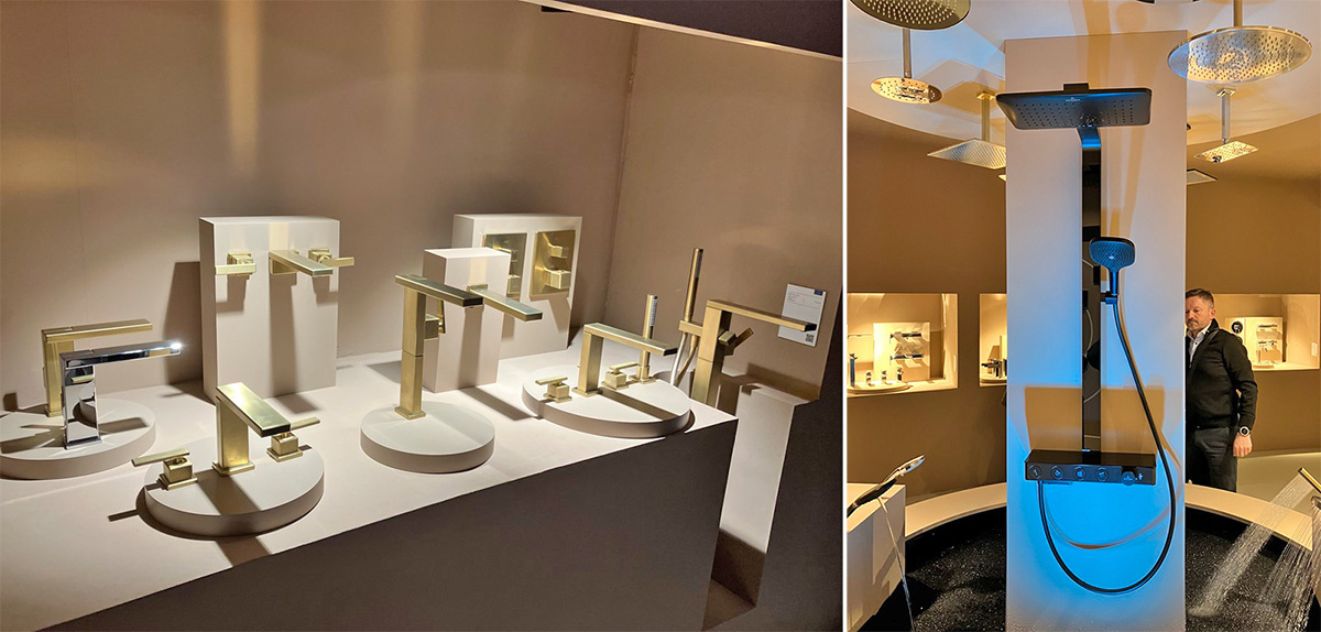 高級志向の水栓やシャワーヘッド