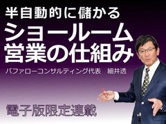 【半自動的に儲かる、ショールーム営業の仕組み】「ショールーム営業」とは何か